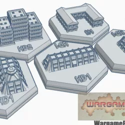 $4.99Military Building Magnetic Hex Tile Set 1