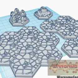 $4.99The Badlands Magnetic Hex Tile Set
