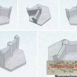 $4.99Wall Tile Set, Battletech Magnetic Hex Tiles