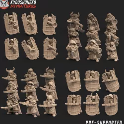 $41.99February 2020 Release - Female Dwarf Rangers