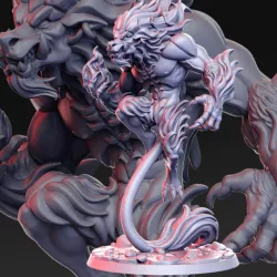 $5.00Balorg - Efrit djin - 32mm - DnD -