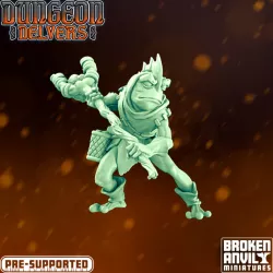 $5.00Dungeon Delvers Froggkin Army - Slinger 3 - STL