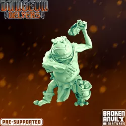 $5.00Dungeon Delvers Froggkin Army - Slinger 4 - STL