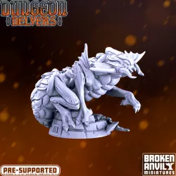 $5.00Dungeon Delvers Monsters of the Deep - Corroder Beast 2 - STL