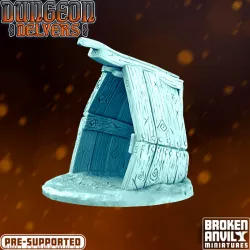 $5.00Dungeon Delvers Terrain - Sunken Boat - STL