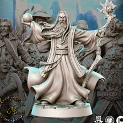 $5.00Gormund- Mage - 32mm - DnD