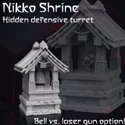 $5.00Hikko Defence Shrine - Terrain Piece - Tekano Corp Collection