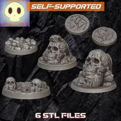$5.00Primal Pit Bundle (5 bases + 1 free stl)