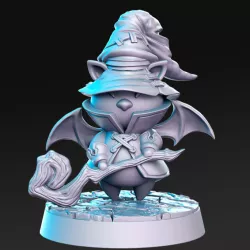 $5.00Wizzy (batomon wizard) - 32mm - DnD
