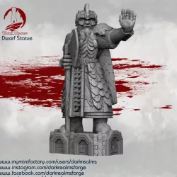 $5.95Dark Realms Dwarves - Statue