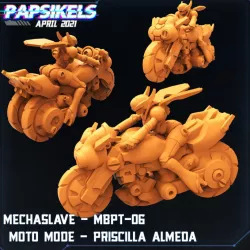 $5.99MECHASLAVE - MBPT - 06 CB PRISCILLA ALMEDA - MOTO MODE