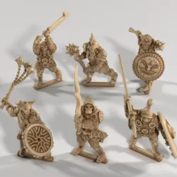 $5.99ORC ARMY SOLDIERS -6x Orc Champions