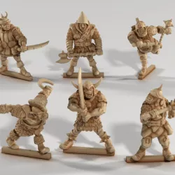 $5.99ORC SOLDIERS - Slasha Basha Set x6