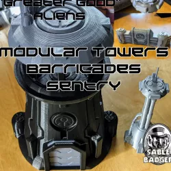$5.99Tau Ceti Aliens - Towers and Barricades Terrain