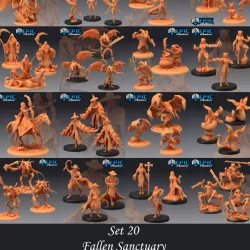 $59.90Fallen Sanctuary Set / Devil & Demon Encounter / Hell & Abyss Collection