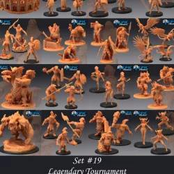 $59.90Legendary Tournament Set / Colosseum Encounters / Greek Mythology Collection