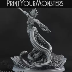 $6.00FEMALE SEA ELF CECAELIA PRIESTRESS