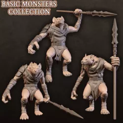 $6.00Gnolls - Basic Monsters Collection