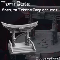 $6.00Torii Gate Terrain Piece - Tekano Corp Collection