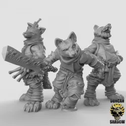 $6.50Kitsune Fox folk Rogues (pre supported)