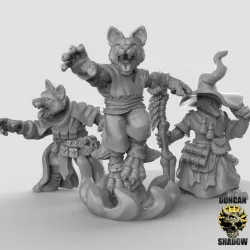 $6.50Kitsune Fox Folk Sorcerers (pre supported)