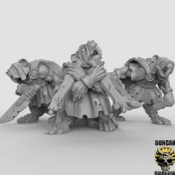 $6.50Rat Folk Gutter Runners (pre supported)