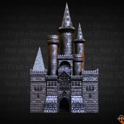 $6.99Cursed Vampire Citadel Dice Tower - SUPPORT FREE!