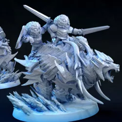 $6.99Imperium Polar Bear (Trio of snow owl riders)