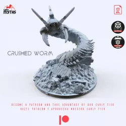 $7.00Crushed Worm Diorama Cyber Myths