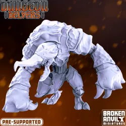 $7.00Dungeon Delvers Monsters of the Deep - Lumbering Monstrosity 2 - STL