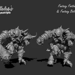 $7.00TAGAZOK - FANTASY FOOTBALL MINOTAUR and fantasy battles