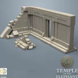 $7.00Temple Walls and Door,6 complete models