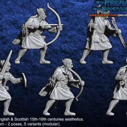 $7.50Anglo-Scottish elfs - Light armored infantry (Kern)