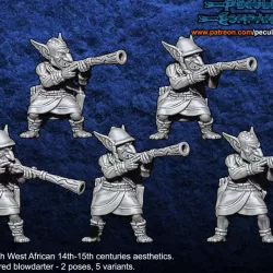 $7.50West African Orcs & Goblins - Goblin Blowdarts