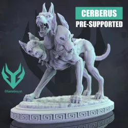 $7.99Cerberus - STL - hellhound of Hades