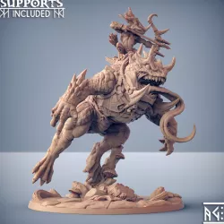 $8.00Rosputakk on Giant Horned Demonfrog - Swamp Gurunda Hero + Beast