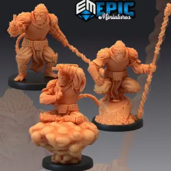 $8.90Monkey King Set / Sun Wukong / Ape Monk / Journey to the West Collection