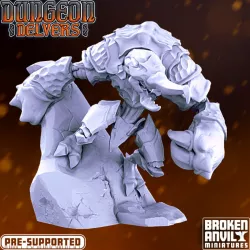$9.00Dungeon Delvers Monsters of the Deep - Lumbering Monstrosity 1 - STL