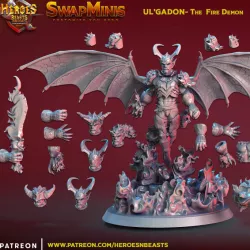 $9.50Swapmini 6 - Ul'gadon the fire demon
