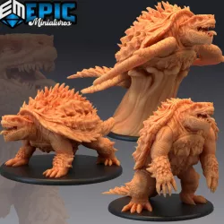 $9.90Dragon Turtle Set / Black Tortoise of the North / Sea Kaiju Collection