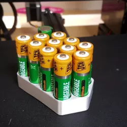 AA battery holder