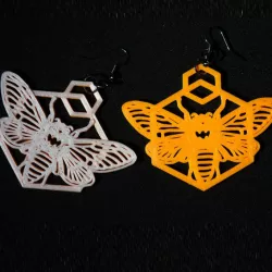 Bee earrings