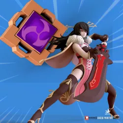 Beidou Pendant Genshin Impact Cosplay