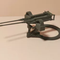 Browning MG 50 M2E2 1:16 Panzer Tank HengLong Taigen