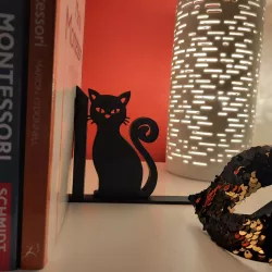 Cat Bookends - Cat - 3D Printed - Book Storage - Nursery Decor - Children's Bedroom - Gifts for boys - Gifts for girls - Birthday