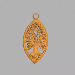 Celtic tree of life earrings (v4)