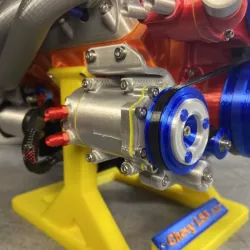 Chevy LS3 (14/16) / A/C Compressor add-on