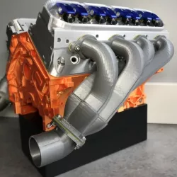 Chevy LS3 (2/16) / Headers remix