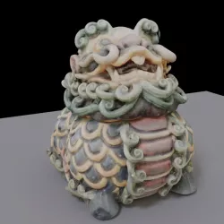 chinese dragon bowl