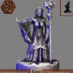 Dark Mage - 8 Staff Options - Support Free